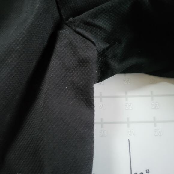 Vintage Bob Mackie Jacket Womens L Black Cottage Y2K Full Zip Coat Art Patches - Picture 6 of 9